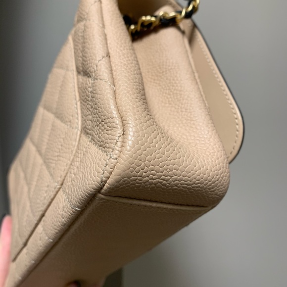 Chanel small two tone filigree bag - Picture 5 of 12